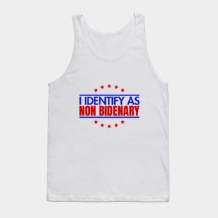 I identify as non Bidenary (v7) Tank Top